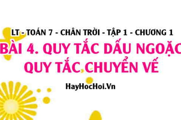 Thứ tự thực hiện các phép tính Quy tắc chuyển vế và Quy tắc dấu ngoặc ...